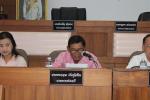 ประชุมคณะผู้บริหาร คณะสมาชิกสภาเทศบาล หัวหน้าส่วนราชการ ประจ