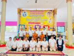 ร่วมพิธีเจริญพระพุทธมนต์ถวายพระพรชัยมงคลแด่ พระบาทสมเด็จพระเ