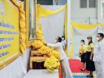 กิจกรรมพิธีทำบุญตักบาตรถวายพระราชกุศล และพิธีวางพานพุ่มฯ เนื