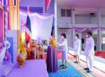 เข้าร่วมพิธีถวายราชสักการะและวางพานพุ่ม และพิธีจุดเทียนถวายพ