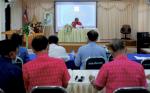 รประชุมคณะกรรมการศาลพ่อพญาเร่ เพื่อสรุปผลการจัดงานประจำปีปิด