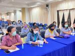 ประชุมร่วมกับอาสาสมัครประจำหมู่บ้าน (อสม.)ในเขตเทศบาลทั้ง 10