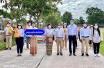 ร่วมกิจกรรมเดินขบวนแห่เทียนพรรษา ประจำปี 2565 ณ ตลาดบ่อทอง เ