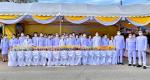 ร่วมพิธีทำบุญตักบาตรข้าวสารอาหารแห้ง เนื่องในโอกาสวันเฉลิมพร