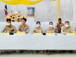 ร่วมการประชุมหัวหน้าส่วนราชการ กำนัน ผู้ใหญ่บ้าน อำเภอบ่อทอง