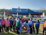 ร่วมพิธีเปิดการแข่งขันกีฬาประเพณีนักเรียน กลุ่มบ่อทอง 3 ณ โร