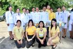 ร่วมพิธีทำบุญตักบาตรข้าวสารอาหารแห้ง แด่พระภิกษุสงฆ์ จำนวน 7