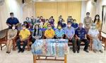 โครงการฝึกอาชีพแก่กลุ่มชุมชนย่อย (อบรมทำผ้ามัดย้อม)