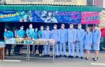ร่วมพิธีทำบุญตักบาตรข้าวสารอาหารแห้ง เนื่องในวันแม่แห่งชาติ