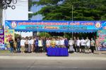 พิธีเปิดจุดบริการประชาชน กิจกรรมการป้องกันและอุบัติเหตุทางถน