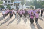 ร่วมกิจกรรมเข้าแถวเคารพธงชาติ พร้อมพบปะพูดคุย กับผู้สูงอายุใ