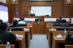 จัดการประชุมคณะผู้บริหาร สมาชิกสภาเทศบาลและพนักงานเทศบาล ครั