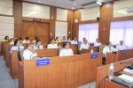 ประชุมคณะผู้บริหาร คณะสมาชิกสภาเทศบาล หัวหน้าส่วนราชการและพน