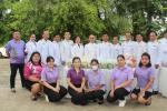 ทำบุญตักบาตรข้าวสารอาหารแห้ง แด่พระภิกษุสงฆ์ จำนวน 47 รูป เพ