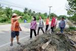 ลงพื้นที่ตรวจสอบปัญหาความเดือดร้อนของประชาชน กรณีท่อระบายน้ำ