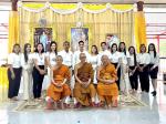 ร่วมพิธีเจริญพระพุทธมนต์ถวายพระพรชัยมงคลแด่ พระบาทสมเด็จพระเ