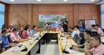ร่วมประชุมหารือการส่งมอบทรัพย์สิน โครงการจัดสร้างสนามกีฬาประ