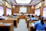 ประชุมคณะผู้บริหาร สมาชิกสภา หัวหน้าส่วนราชการ ประจำเดือนกัน